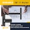 Better Office Products T-Ruler/T-Square, Double-Sided Carbon Steel, 18 Inch, Black W/White Standard & Metric Markings 00330 - alternate 3